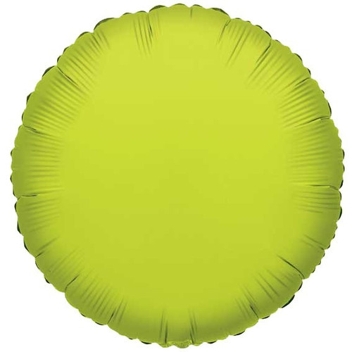 Circle Lime Green  Balloon