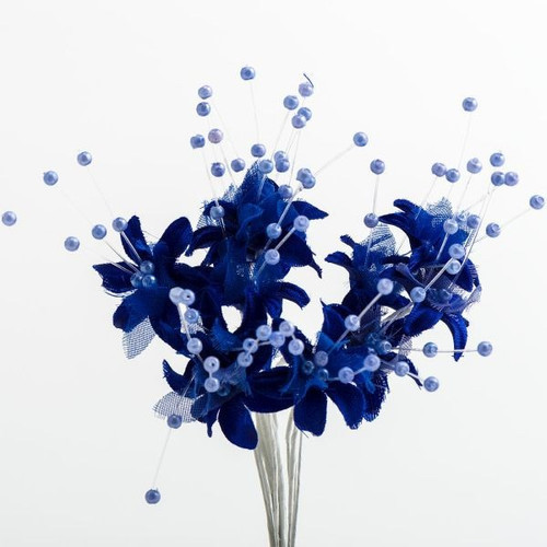 Baby's Breath Artificial Flower - Royal Blue (12 Stems)