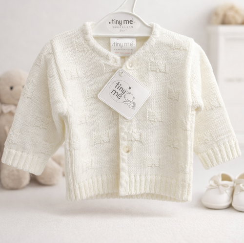 Nursery Time Premature Baby Knitted Cardigan (3-8 Lbs)