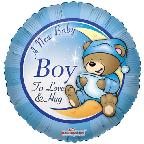 18\\\ inch Baby - A New Baby Boy  Balloon