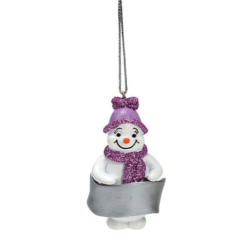 Snowgirl Blank Decoration ideal for personalisation Snowgirl Blank Decoration ideal for personalisation