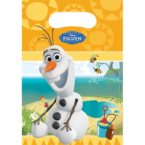 Olaf Summer Party Bags - pk6 - Disney Frozen