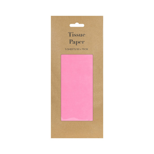 Pink Tissue Paper (5 Pack)