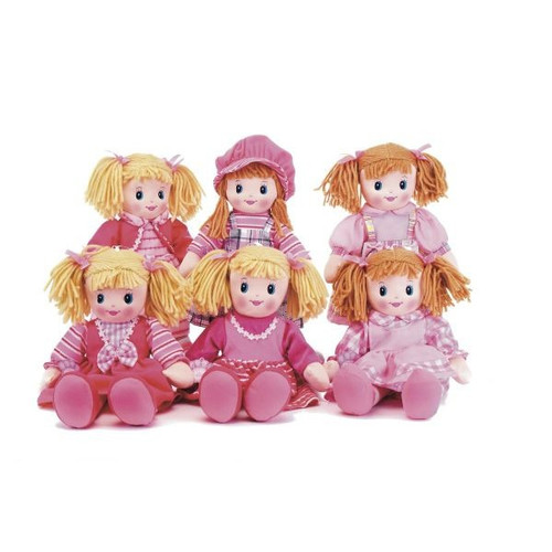 85cm Rag Dolls 6 Assorted 85cm Rag Dolls 6 Assorted