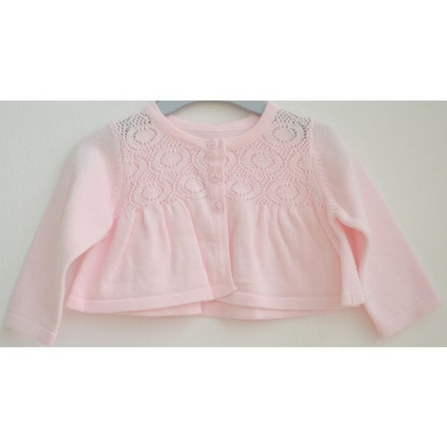 Rockabye Baby Pink Cardigan (0-9 Months)