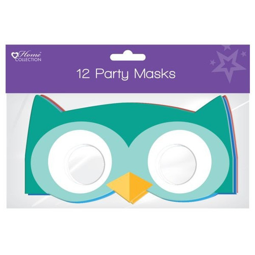 Card Woodland Masks - 12 Pack