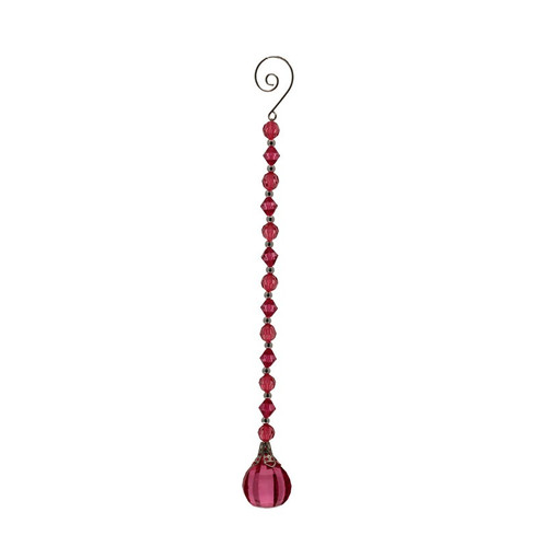 Fuchsia Acrylic Balloon Prism Hanging Garland (25cm)