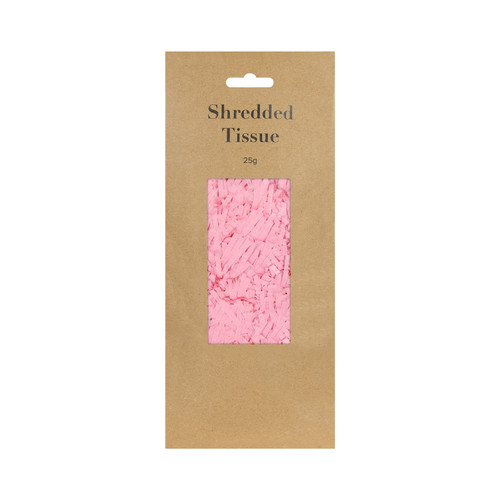 Pale Pink Shredded Tissue (25 Gram)