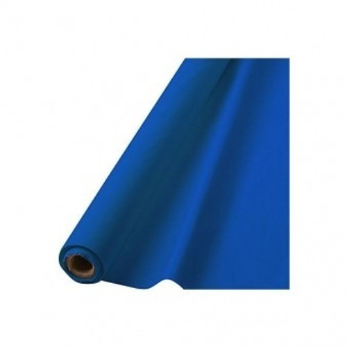 Bright Royal Blue Solid Table Rolls 1m x 30.5m