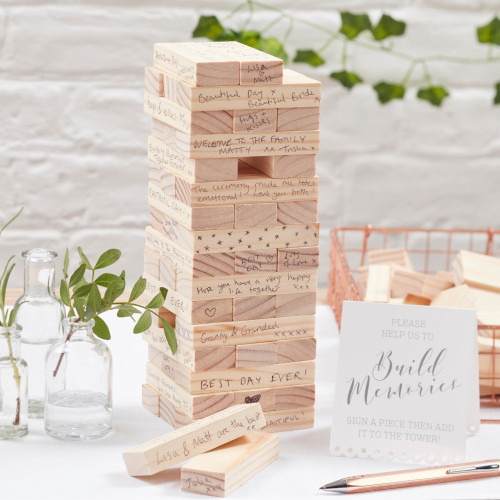 Memory Building Blocks Guest Book Memory Building Blocks Guest Book