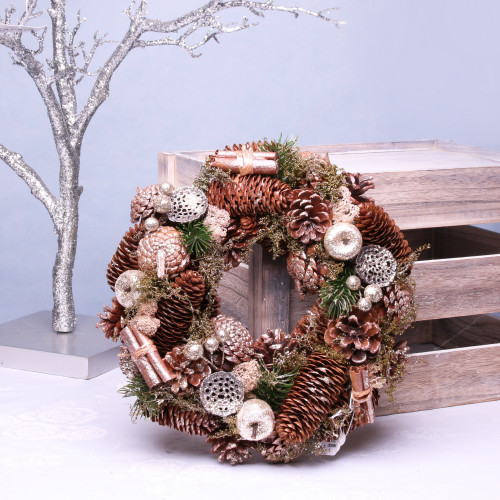 Golden Fruits Wreath (30cm) Golden Fruits Wreath (30cm)