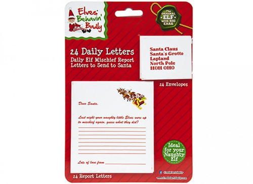 Daily Santa Christmas Letter /w envelope (24pc) Daily Santa Christmas Letter /w envelope (24pc)