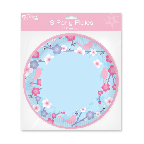 Floral Party Plates (pk8) Floral Party Plates (pk8)
