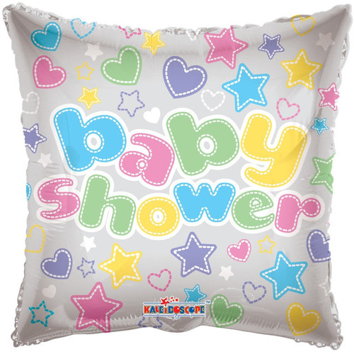 9" Baby Shower Clear View - Flat 9" Baby Shower Clear View - Flat