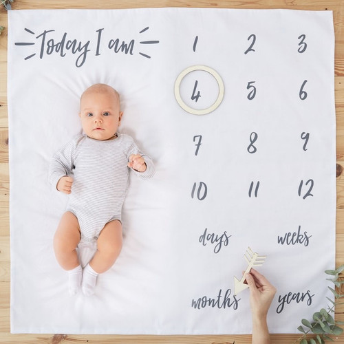 Oh Baby! - Baby Milestone Mat Oh Baby! - Baby Milestone Mat