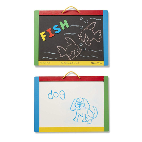 Magnetic Chalkboard/Dry-Erase Board by Melissa and Doug