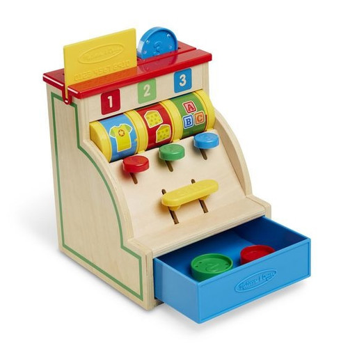 Wooden Cash Register by Melissa and Doug