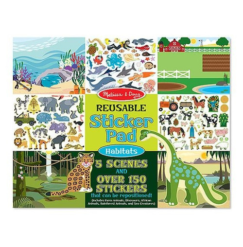 Reusable Habitats Sticker Pad by Melissa and Doug