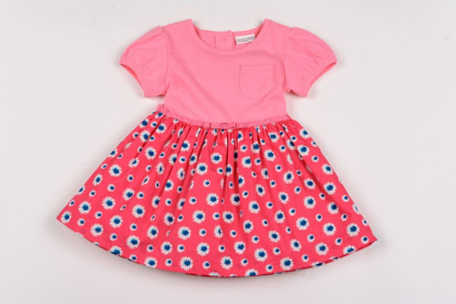 Watch Me Grow AOP Cotton Lined Dress (1-2 Years)