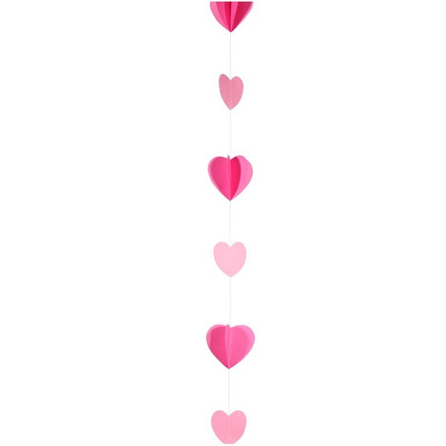 Pink Heart Balloon Tail Pink Heart Balloon Tail