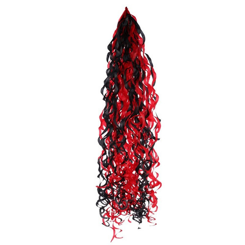 Red and Black Balloon Tassels Red and Black Balloon Tassels