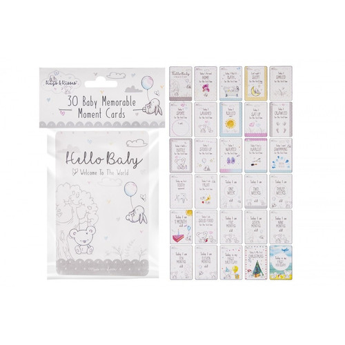 30 Baby Memorable Moment Cards