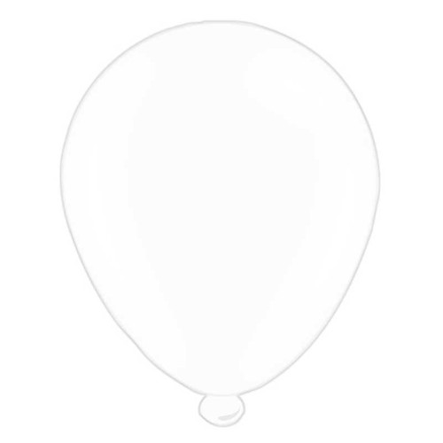 White Latex Party Balloons (8pk)