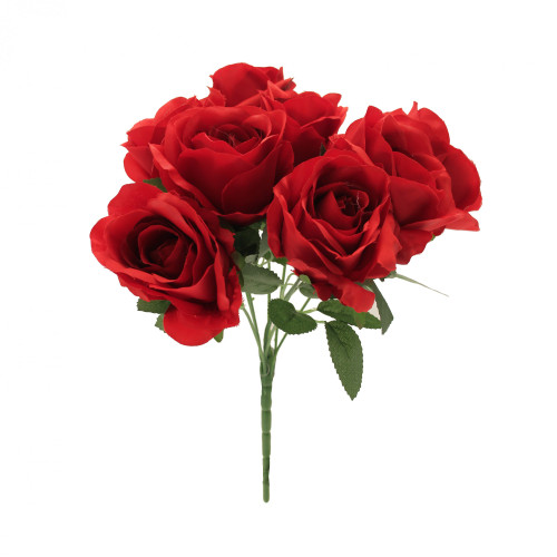 Red Rose Bush X 9 Heads Red Rose Bush X 9 Heads