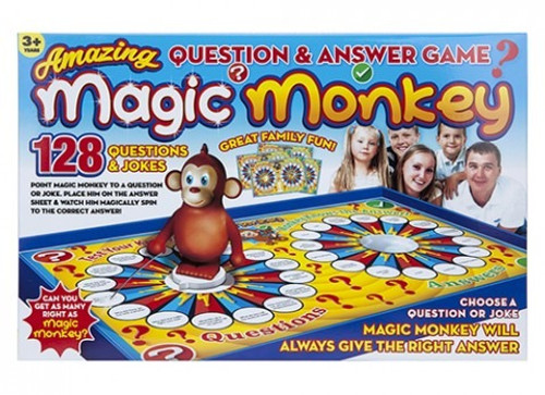 Magic Monkey Question & Answer Game