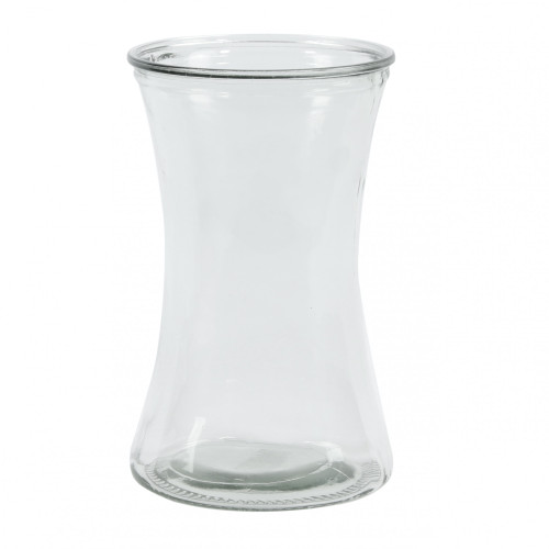 21cm Infinity Hand Tied Clear Glass Vase 21cm Infinity Hand Tied Clear Glass Vase