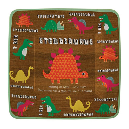 Dinosaur Square Party Plates