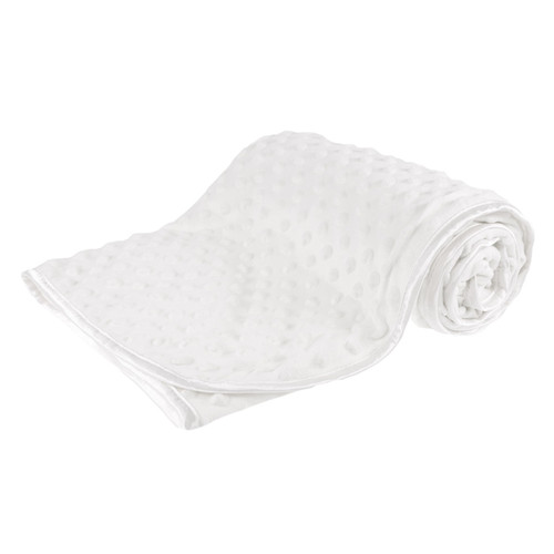 Soft Touch White Bubble Embossed Mink Wrap