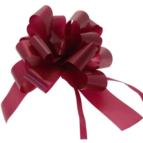 Burgundy Pull Bow (31mm) Burgundy Pull Bow (31mm)