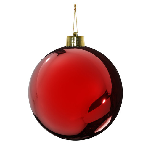 Red Shiny Shatterproof Bauble (x1) (30cm) Red Shiny Shatterproof Bauble (x1) (30cm)