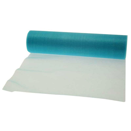 Turquoise Soft Organza Roll (29cm X 25m)