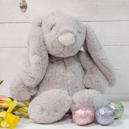 Bambino Grey Plush Rabbit Large (31cm)