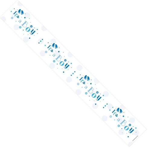Its A Boy Banner (pack Of 12) 