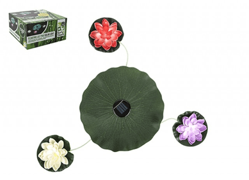 Floating Lily Pad Solar Light