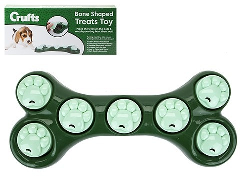 Crufts Bone Shape Treat Toy Crufts Bone Shape Treat Toy