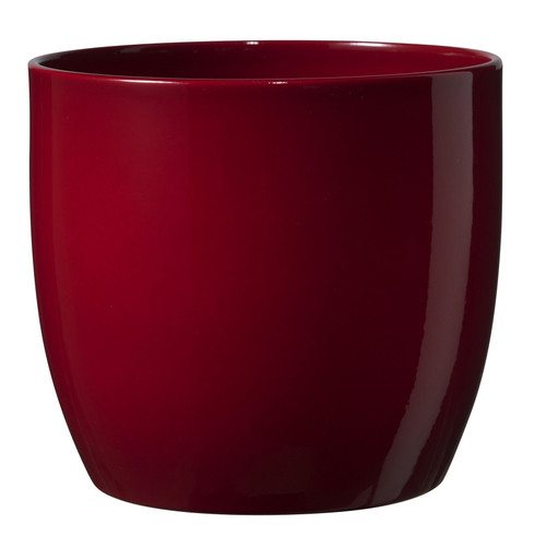 Shiny Bordeaux Basel Fashion Pot (21cm)