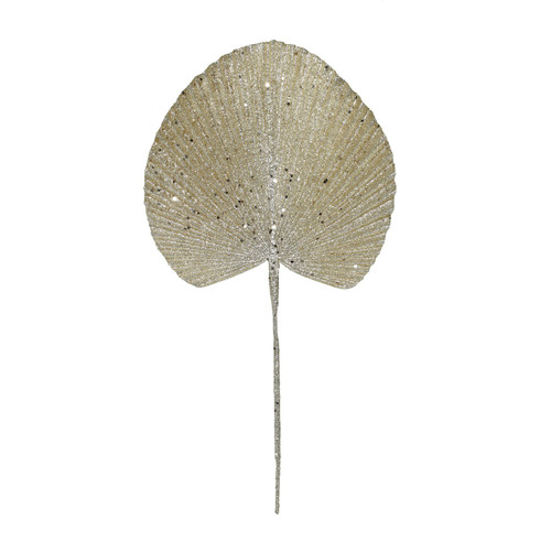 Gold Glitter Palm Spear Stem Gold Glitter Palm Spear Stem