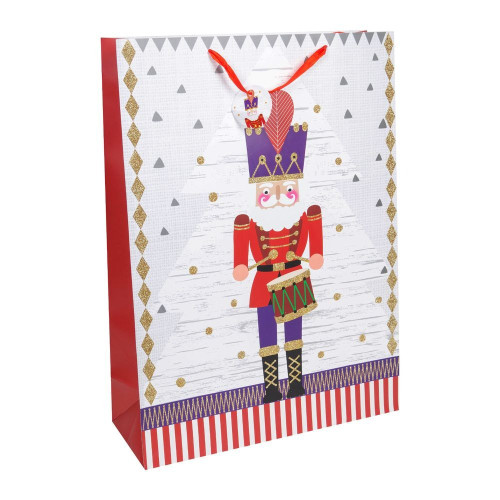 Large Nutcracker Christmas Gift Bag Large Nutcracker Christmas Gift Bag