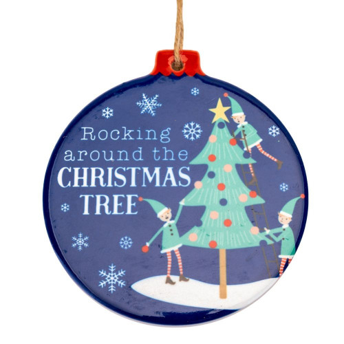 Rocking Around the Christmas Tree Ceramic 