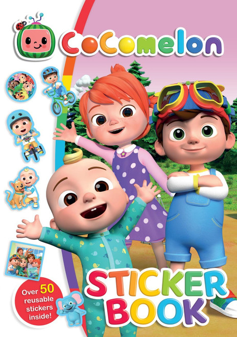 Cocomelon Sticker Book (3+) 