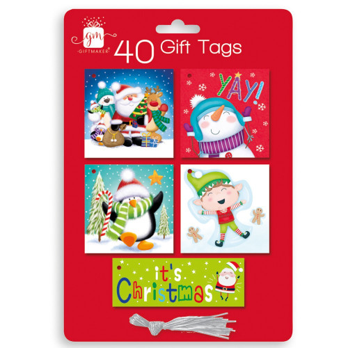 Novelty Gift Tags (Pack of 40) Novelty Gift Tags (Pack of 40)