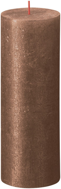 Copper Bolsius Rustic Shimmer Metallic Candle (190 x 68mm)