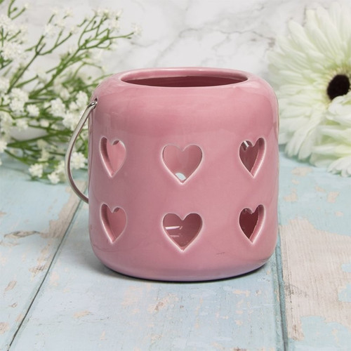 Pink Heart Lantern (10cm)