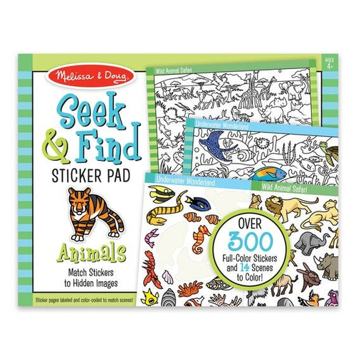 Seek & Find Sticker Pad - Animal