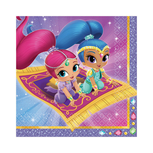 Shimmer & Shine Napkins (pk 16)