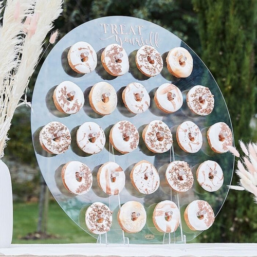 Acrylic Donut Wall Stand Acrylic Donut Wall Stand